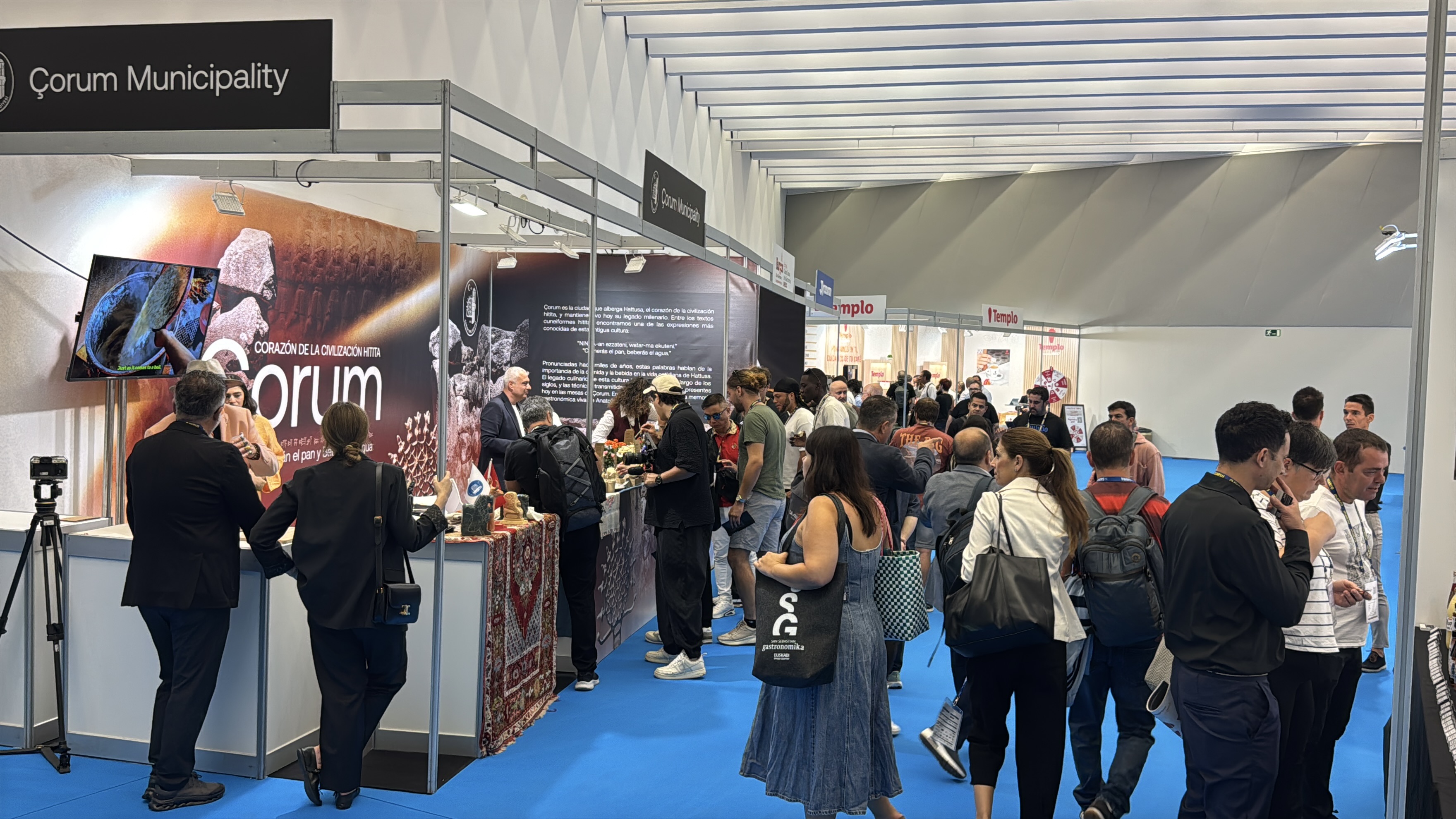 ÇORUM, SAN SEBASTIAN GASTRONOMİKA’DA DÜNYA SAHNESİNDE