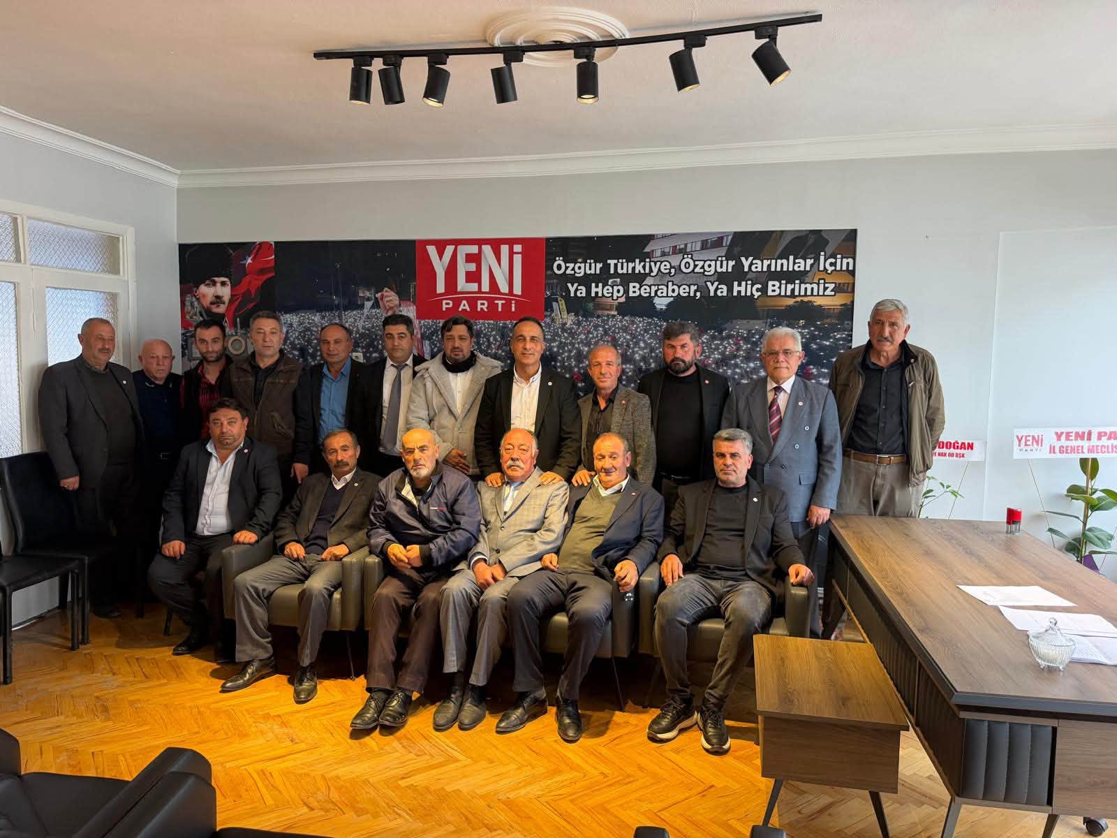 ÇORUM YENİ PARTİ’DE SEÇİM HEYECANI: İL BAŞKANINI ÜYELER BELİRLEYECEK