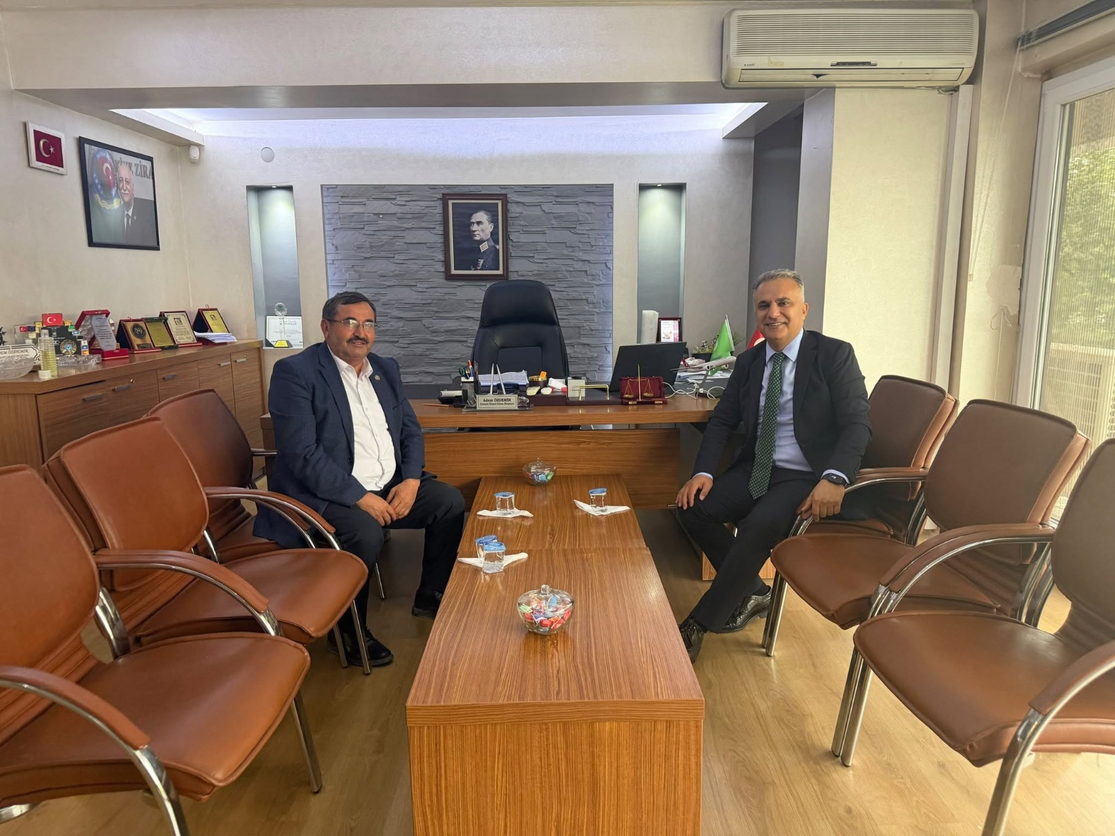 VALİ YARDIMCISI CİHANGİR GÜLER’DEN ÇORUM ZİRAAT ODASI’NA ZİYARET