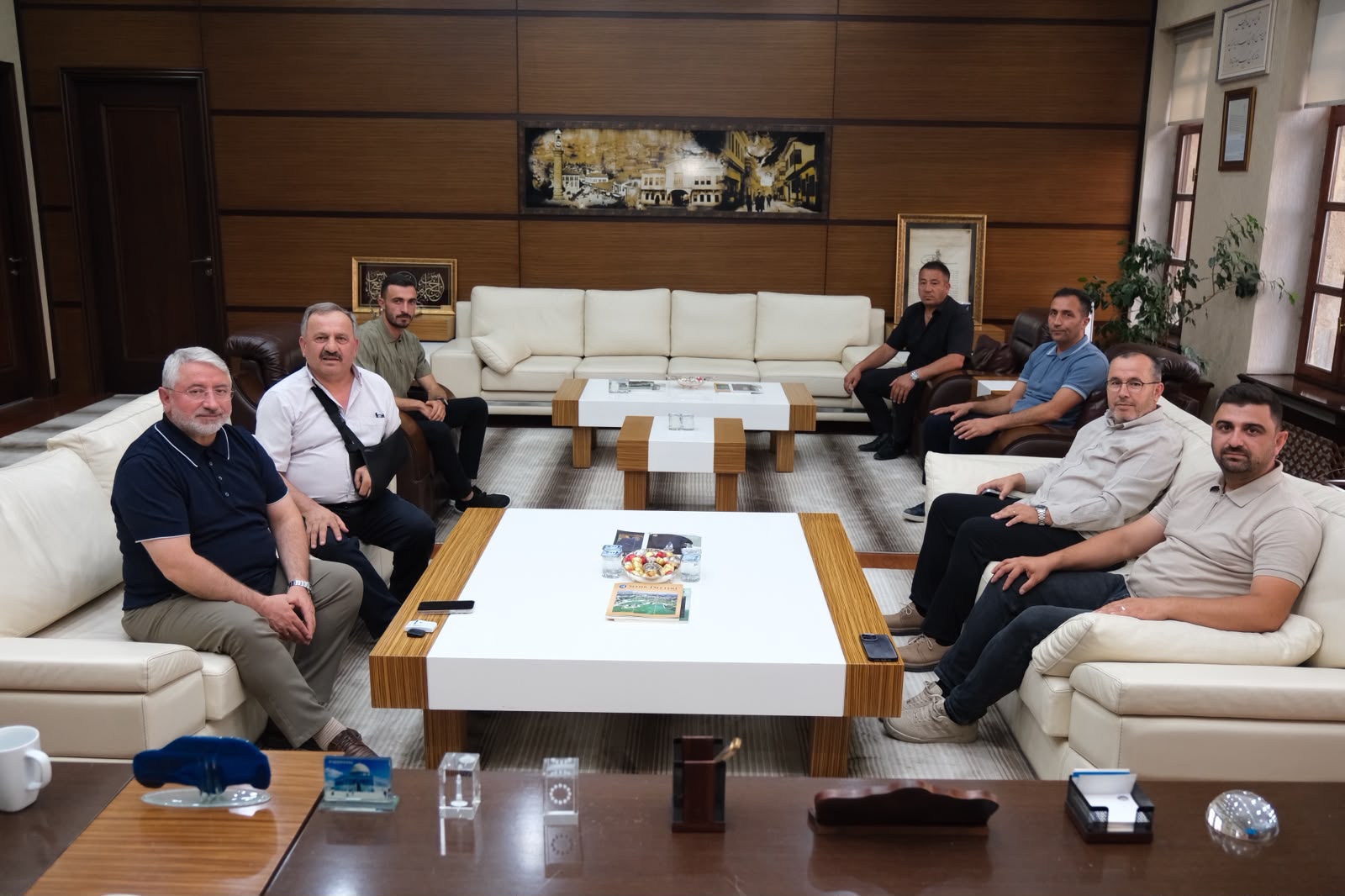 ZANAATKARLAR KOOPERATİFİ’NDEN BAŞKAN AŞGIN’A ZİYARET